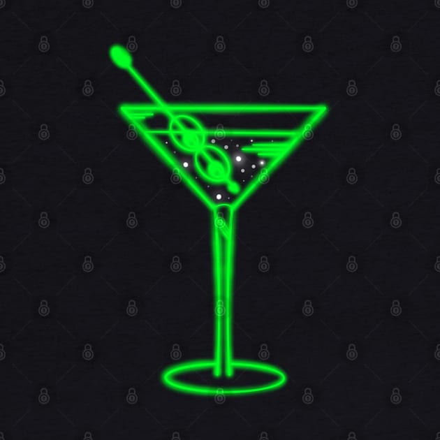 Neon Martini by portraiteam